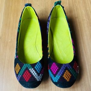 Custom made Oaxacan ballet flats 6.5